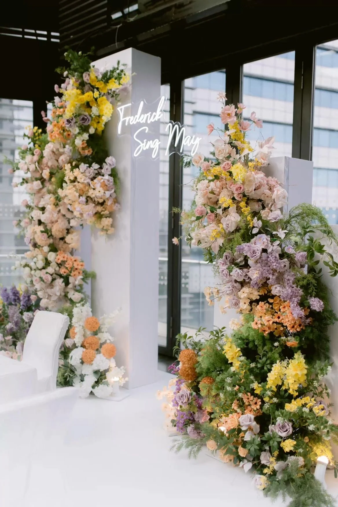 Backdrop และงานตกแต่งพิธีการ